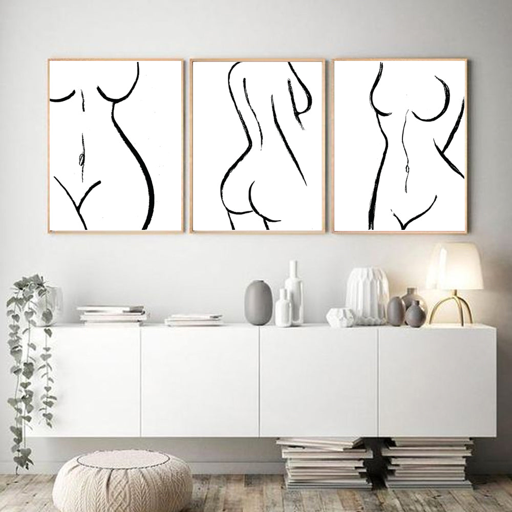 Female body outline