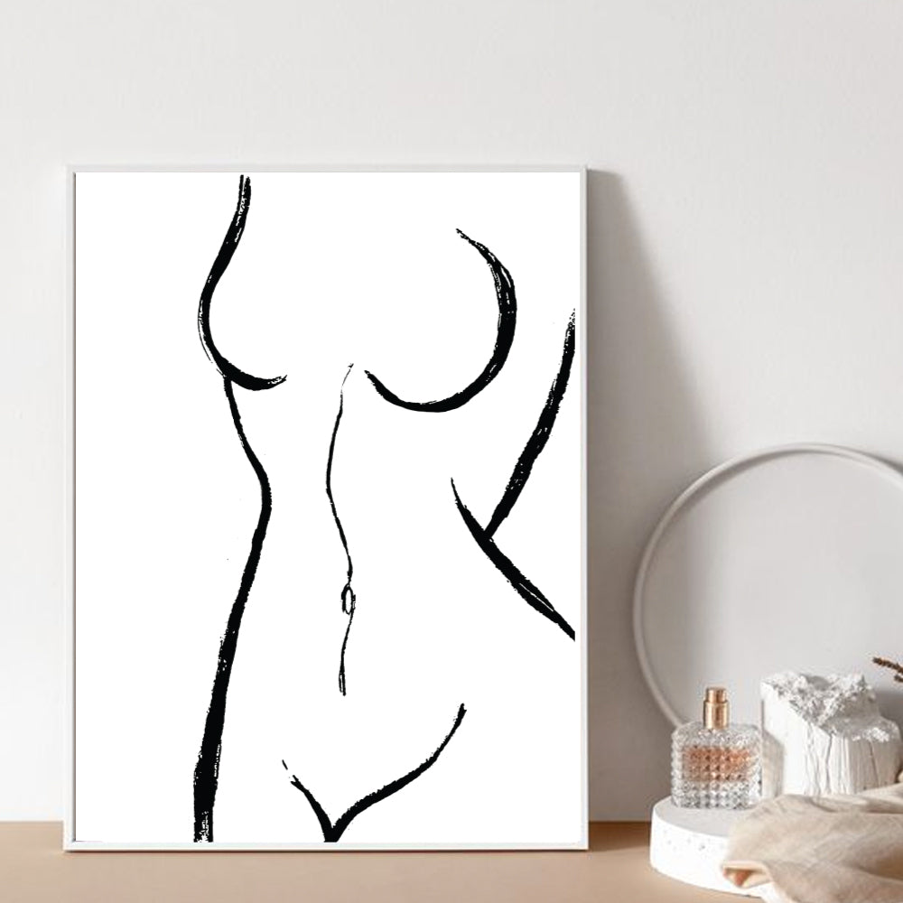 Female body outline