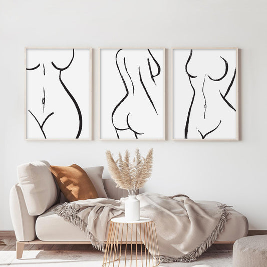 Female body outline