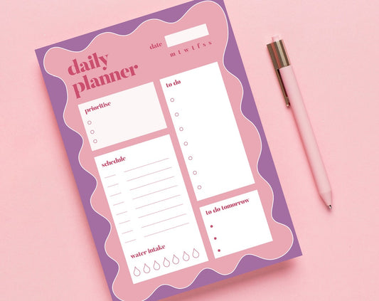 Daily Planner Notepad